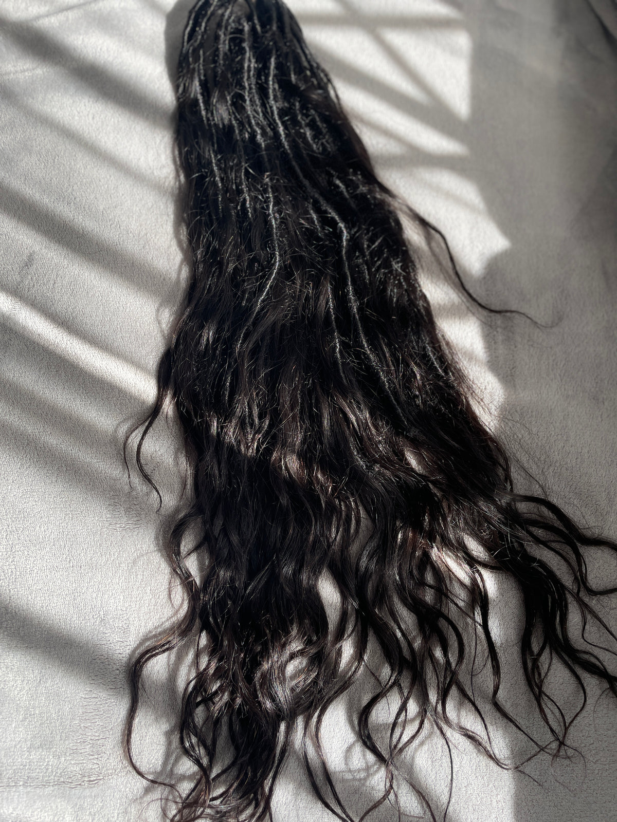 Burmese human hair locs