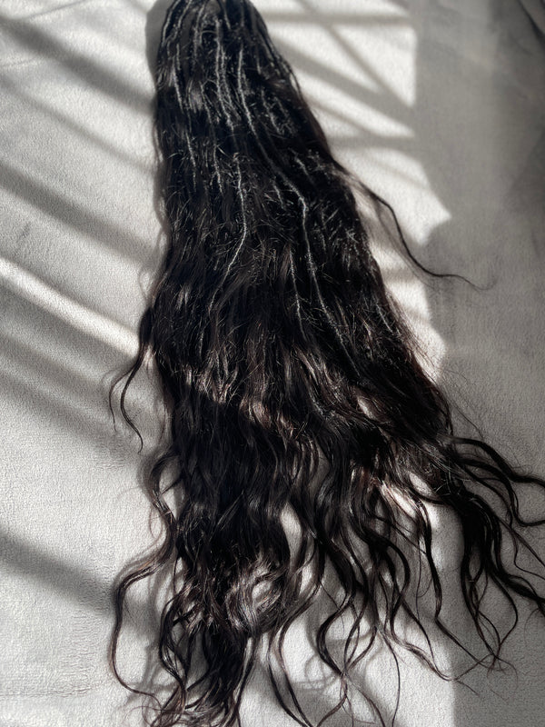 Burmese human hair locs